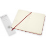 Скетчбук MOLESKINE Art Sketchbook Medium, нелинованный, красный ARTQP054F2